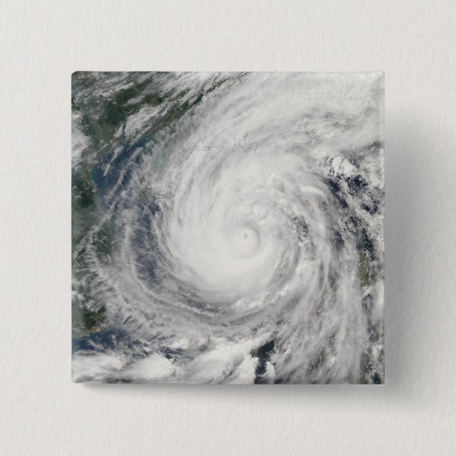 Tropischer Sturm Chanchu Button (Vorderseite)