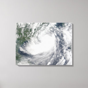 Tropischer Sturm Hagupit Leinwanddruck