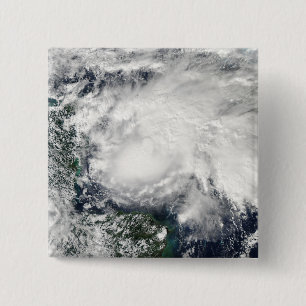 Tropischer Sturm II in der Karibik Button