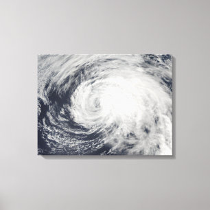 Tropischer Sturm im zentralen Pazifik Leinwanddruck
