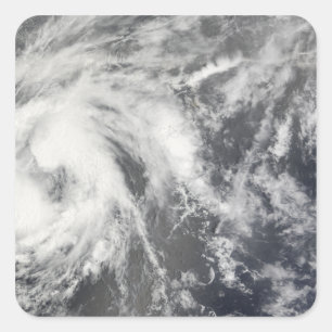 Tropischer Sturm Josephine Quadratischer Aufkleber