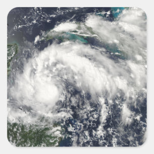 Tropischer Sturm Karl Quadratischer Aufkleber