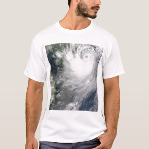 Tropischer Sturm Koppu, das Landungsort sich T-Shirt