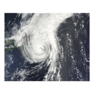 Tropischer Sturm Krovanh Fotodruck