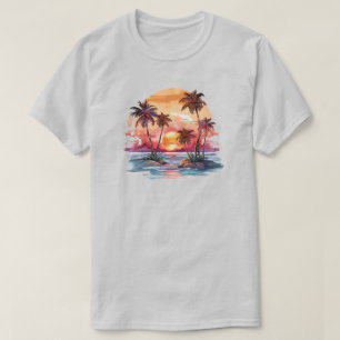 Tropischer T - Shirt