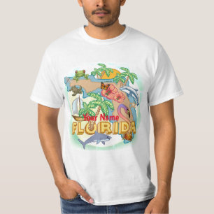 Tropischer T - Shirt Florida
