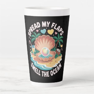 Tropischer Tease Öffne meine Flügel, rieche den O Milchtasse