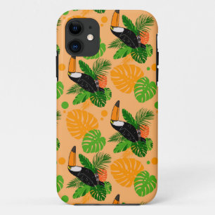 Tropischer Toucan Bird Nahtloses Muster Case-Mate iPhone Hülle