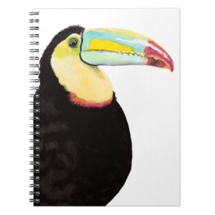 Tropischer Toucan Bird Notizblock