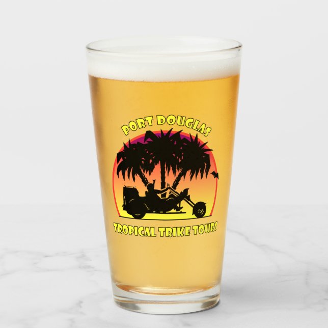 Tropischer Trip Glas (Vorne (Gefüllt))