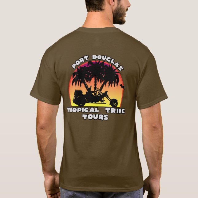 Tropischer Trip T-Shirt (Rückseite)