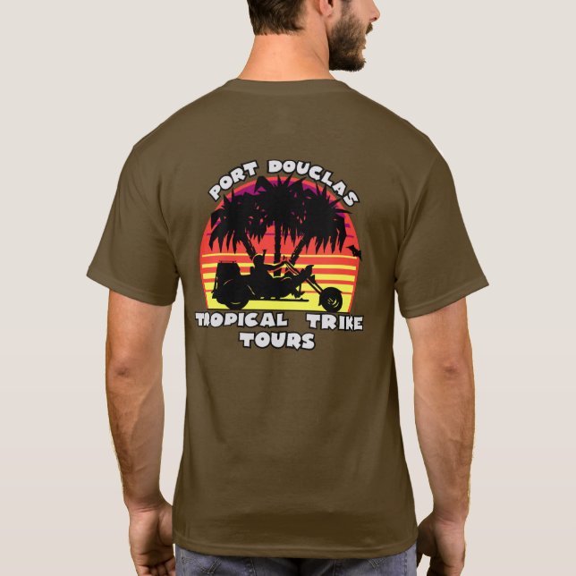 Tropischer Trip T-Shirt (Rückseite)