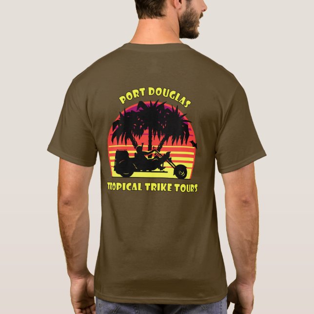Tropischer Trip T-Shirt (Rückseite)