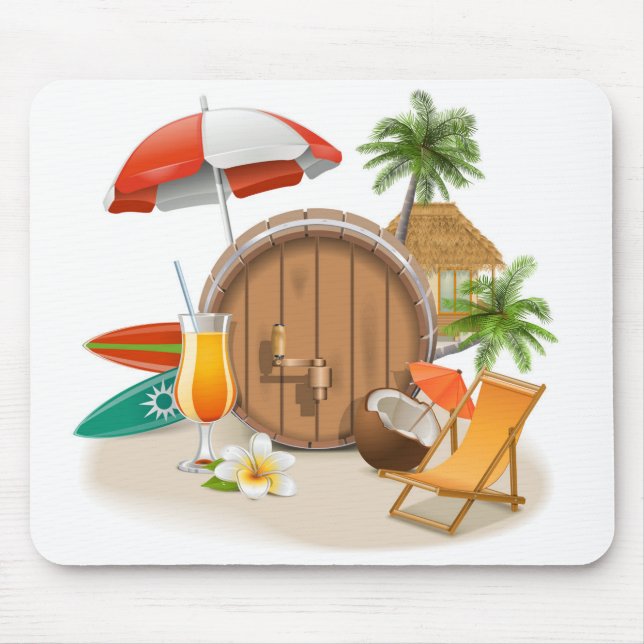 Tropischer Urlaub  Mauspad (Vorne)