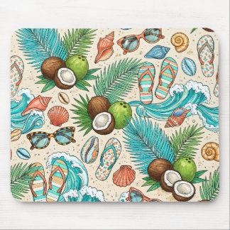 Tropischer Urlaub. Mousepad