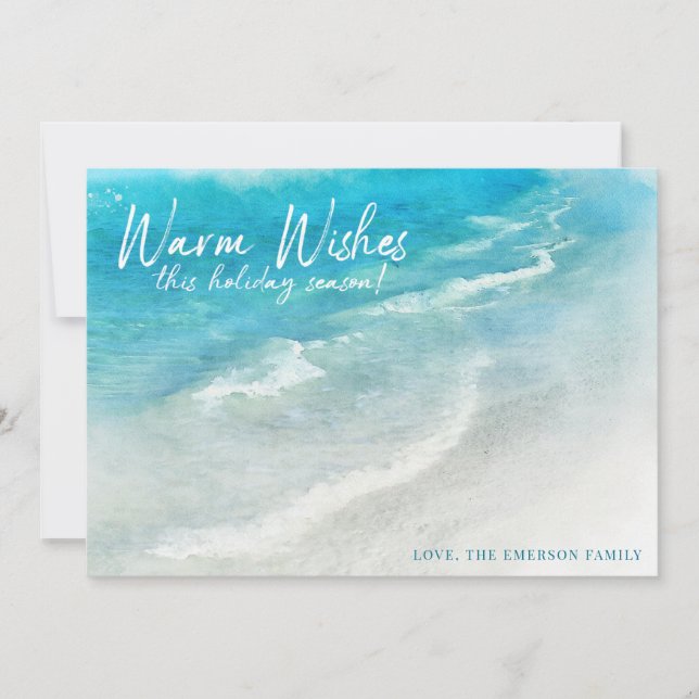 TROPISCHER URLAUB | Weihnachten oder Hanukkah (Vorderseite)