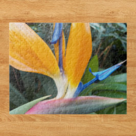 Tropischer Vogel der Paradischen Pflanze Puzzle