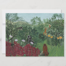 Tropischer Wald mit Affen und Schlange (Rousseau)