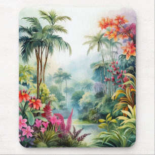 Tropischer Wald Mousepad