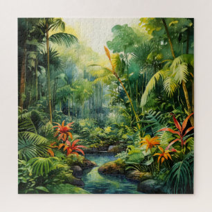 Tropischer Wald Puzzle