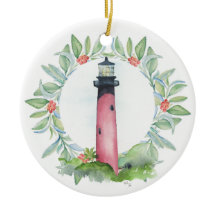 Tropischer Weihnachtsbaum - Leuchtturm