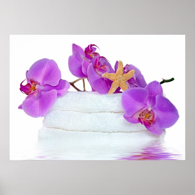 Tropischer Wellness-Center Poster (Vorne)