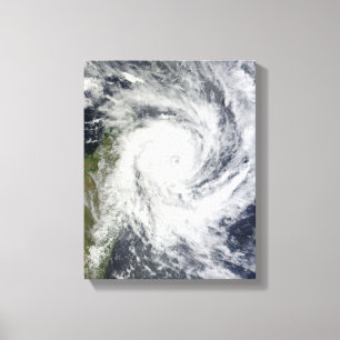 Tropischer Wirbelsturm Bingiza Leinwanddruck