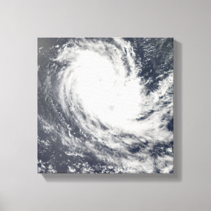 Tropischer Wirbelsturm Carina Leinwanddruck