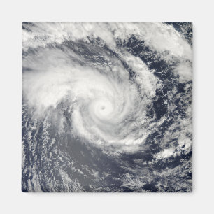 Tropischer Wirbelsturm Edzani auf den Südinder Oc Magnet