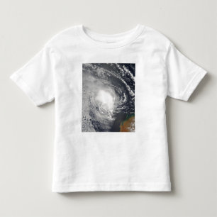 Tropischer Wirbelsturm Jakob, der Australien sich Kleinkind T-shirt