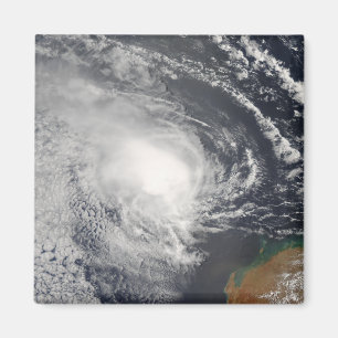 Tropischer Wirbelsturm Jakob, der Australien sich Magnet