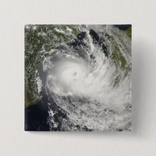 Tropischer Wirbelsturm Jokwe im Mosambik Channe Button
