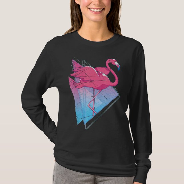 Tropischer Zoo Bird 80s T-Shirt (Vorderseite)