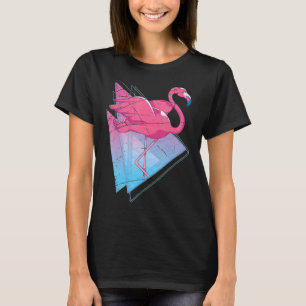 Tropischer Zoo Bird 80s T-Shirt