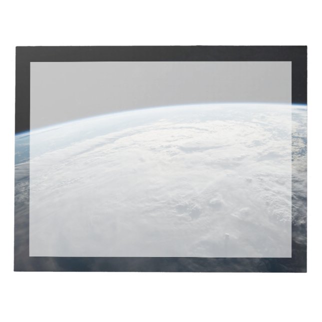 Tropischer Zyklon Idai über der afrikanischen Küst Notizblock (Vorderseite)