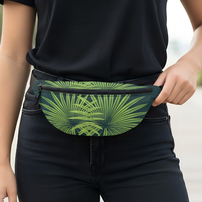 Tropisches Amazonas Blätter Bauchtasche (tropical leaves fanny pack)