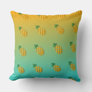 Tropisches Ananas-Ananas-Kissen Kissen