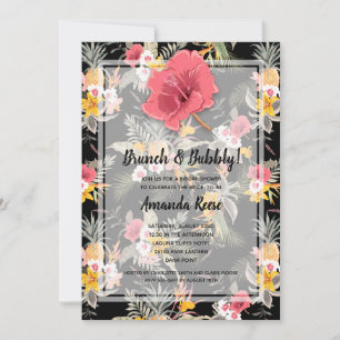 Tropisches Ananas-Brautparty Einladung