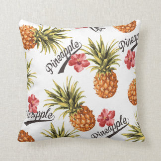 Tropisches Ananas, floraldekoratives Kissen