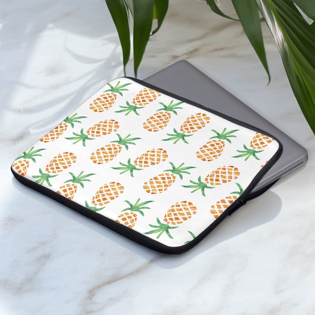 Tropisches Ananas-Muster Laptopschutzhülle (Von Creator hochgeladen)