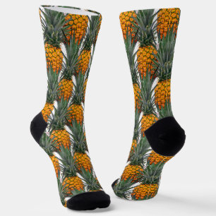 Tropisches Ananas-Muster Socken