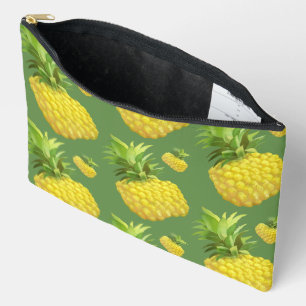 Tropisches Ananas-Muster: Sommer-Frucht-Kunst Zubehörtasche
