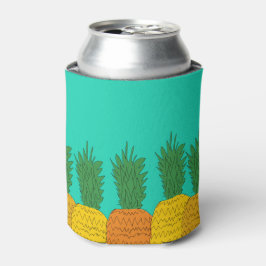 Tropisches Ananas-Party Beer Coozies Dosenkühler