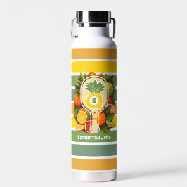 Tropisches Ananas-Pickleball-Brautparty Trinkflasche
