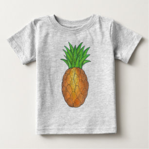 Tropisches Ananas-T-Shirt Baby T-shirt