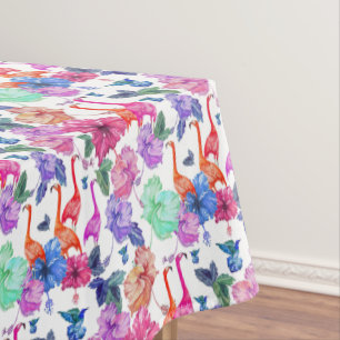 Tropisches Aquarell-Muster Tischdecke