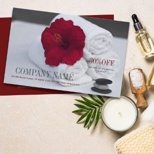 Tropisches Aromatherapie WELLNESS-CENTER Salon Mas Flyer