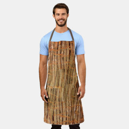 Tropisches Baumwicker-Foto Schürze