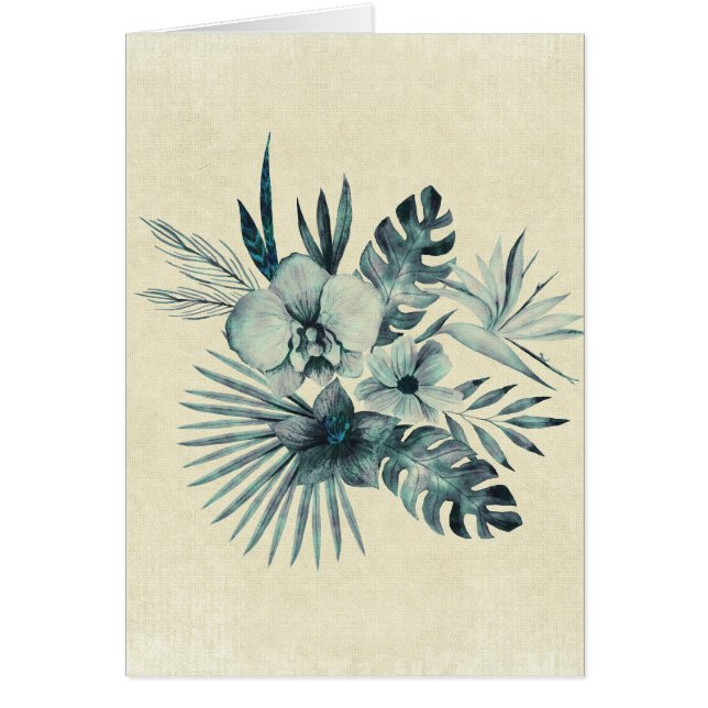 Tropisches Blätter (Vorne)