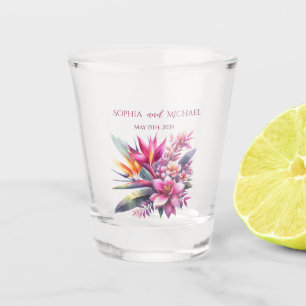 Tropisches Bliss-Hochzeitsgeld/Schuss-Tanz- Schnapsglas
